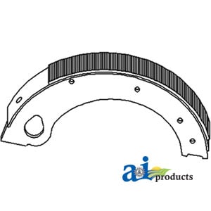 Brake Shoe w/ Lining