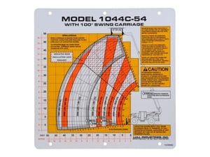 FLIP CARD, MODEL 1044C-54 W/ 1