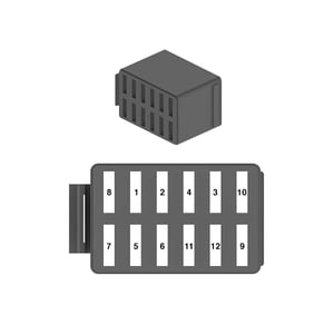 Elec. Connector Housing
