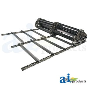 Chain, Feeder House; Smooth Slat, Wide Spaced,