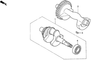 CRANKSHAFT (EN-TYPE) (NOT AVAILABLE)