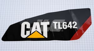 DECAL, TL642 LH BOOM CAT