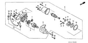 STARTER MOTOR UNIT