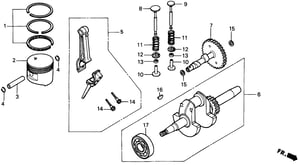 CRANKSHAFT (SOURCE: VINTAGE PARTS INC.)