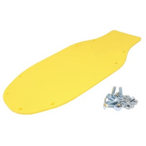 Poly Wear Plate, Gen 2, w/ Hardware