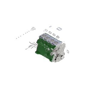 RE526987: Short Block Assembly, 4 Cylinder