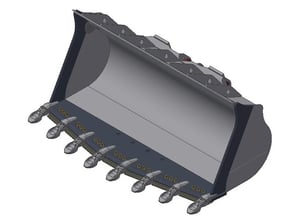 Image of HD ROCK BUCKET (SPADE & STRAIGHT LIP)