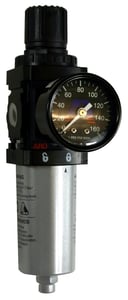 Air 1000 Series Filter/Regulator w/ Gauge