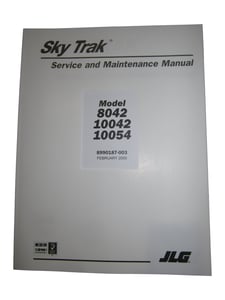 MANUAL PARTS/SERV 8042/10042/1