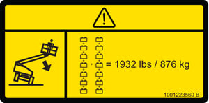DECAL,TIP OVER HAZARD (CE)