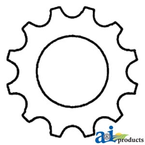 Sprocket w/ 1 5/8` Hole