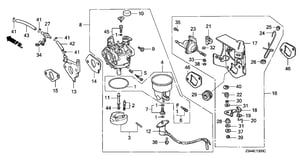 Image of 16100-ZE2-734