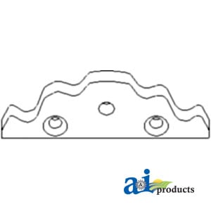 Plate, Shift Detent w/ Rivets (Transmission Speed Cover)