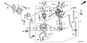 Image of 16100-Z0D-D03