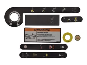 KIT,PLATFORM CONSOLE DECAL