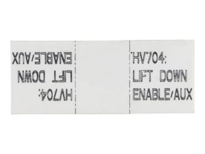 TAG,MAIN LIFT(600S/600SJ)HARN.