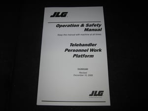 MANUAL, JLG PWP OP