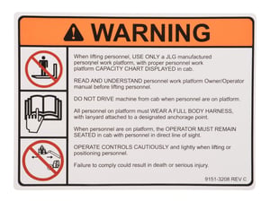 DECAL,LIFTING PERSONNEL