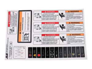 KIT,DECAL MULTI-COLOR (ENG)