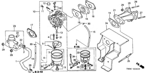 Image of 17410-ZA0-701