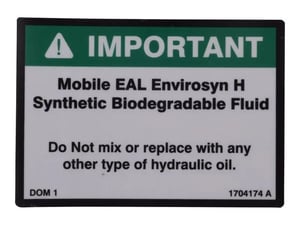 DECAL,SYN BIO OIL(D/C/A/E,ENG)