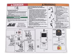 DECAL, WARNING INSTRUCTION DVS