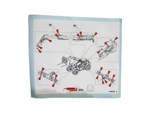DECAL, SERVICE LUBE