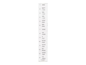 DECAL, TERM STRIP