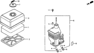 Image of 17410-ZE0-040