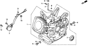 CYLINDER ASSY. (SELF STARTER+ALERT)