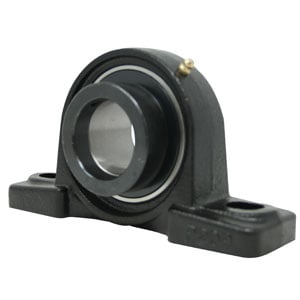 Pillow Block Assembly W/ Lock Collar, Re-Lubricatable