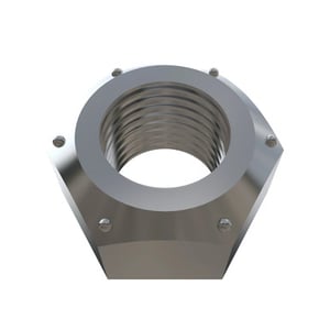B30963: Hexagonal Lock Nut, 12.7 mm (1/2")
