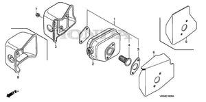 Image of 18320-Z1V-010