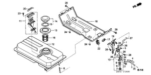 Image of 16851-ZB7-000