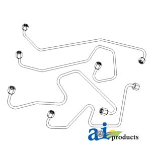 Injection Line Set, 4 Cylinder