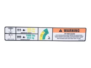 DECAL,WARNING DUAL CAP.(ANSI)