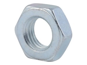 NUT, 1-8 HVY HEX JAM GR-8 - ZN