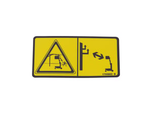 DECAL,ELEC. HAZARD (POR)