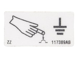 DECAL, GROUND RESET