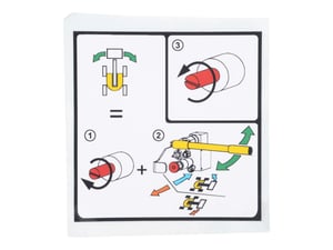 DECAL,MANUAL ORIENTATION