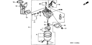 Image of 16100-ZB2-035