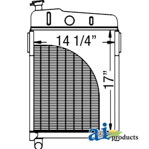 Radiator; Short Filler Neck