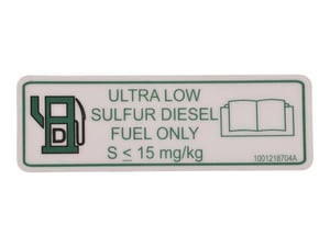 DECAL,ULTRA LOW SULFUR DIESEL