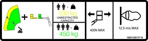 DECAL,DUAL CAPACITY (CE)(PLF)