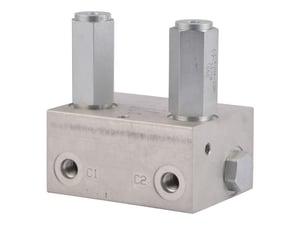 VALVE, CHECK DOUBLE PILOT