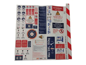 DECAL,ENGLISH ECOLIFT
