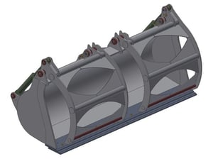 Image of DEBRIS & BRUSH GRAPPLE BUCKET