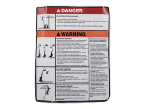 DECAL, DANGER T1010