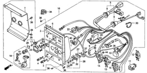 Image of 32340-ZB8-633