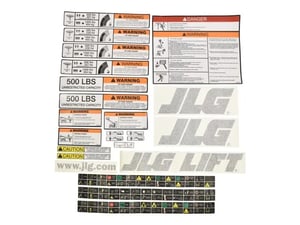 KIT,PLATFORM DECALS 600A-600S